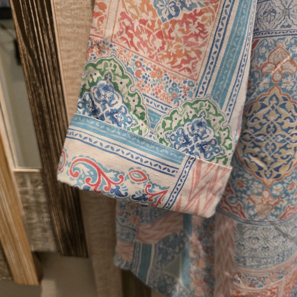 Chico's Multicolor Patterned Blouse - image 4